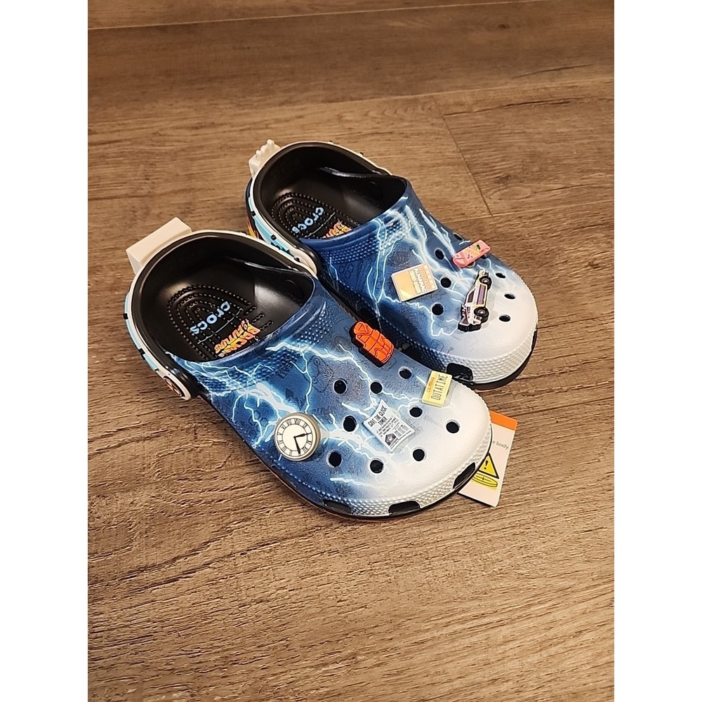 Crocs x Back to the‎ Future Classic Clogs Womens 6 Limited M4 211503-90H New